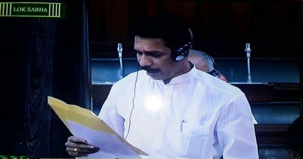 nalinkumar-in-parliament