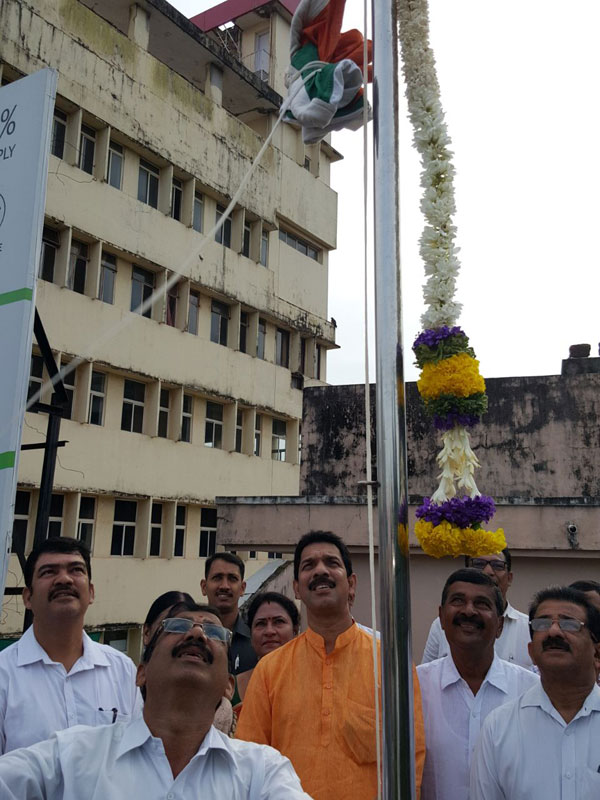 Independence day at BJP office